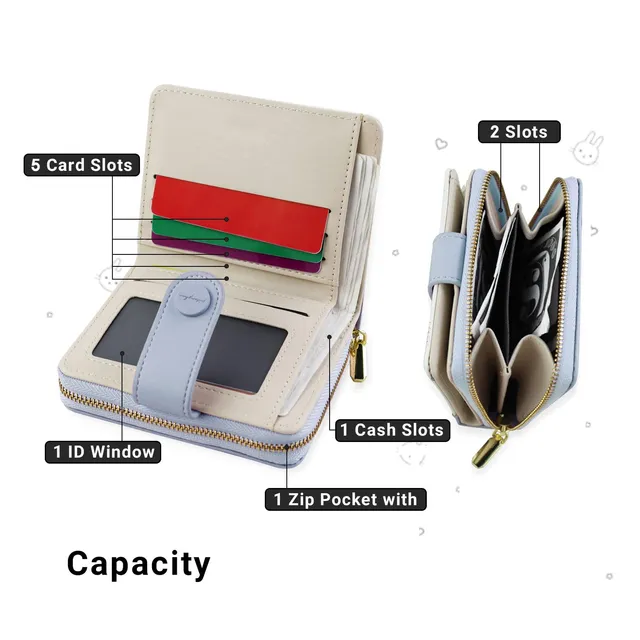 adistylinno-card-wallet-porte-cartes-compact-papillon-bleu-b image 1