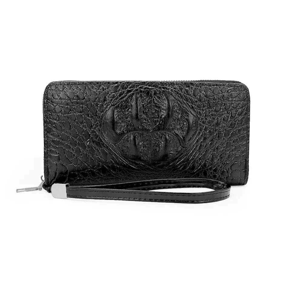 adistylinno-men-s-wallet-portefeuille-homme-long-noir-zip image 1