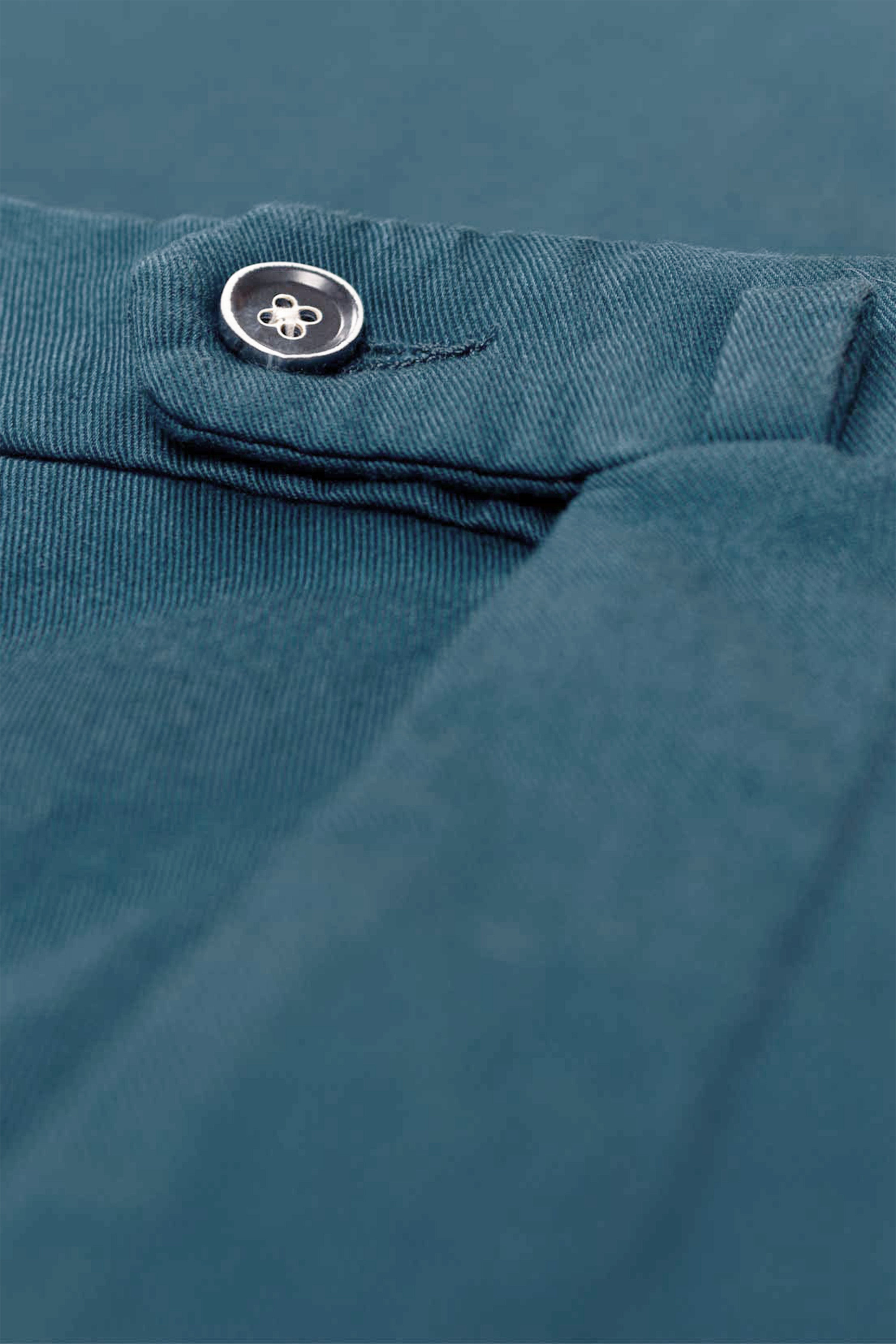le-pantalon-chino-bleu-canard-semi-slim-coton-stretch image 2