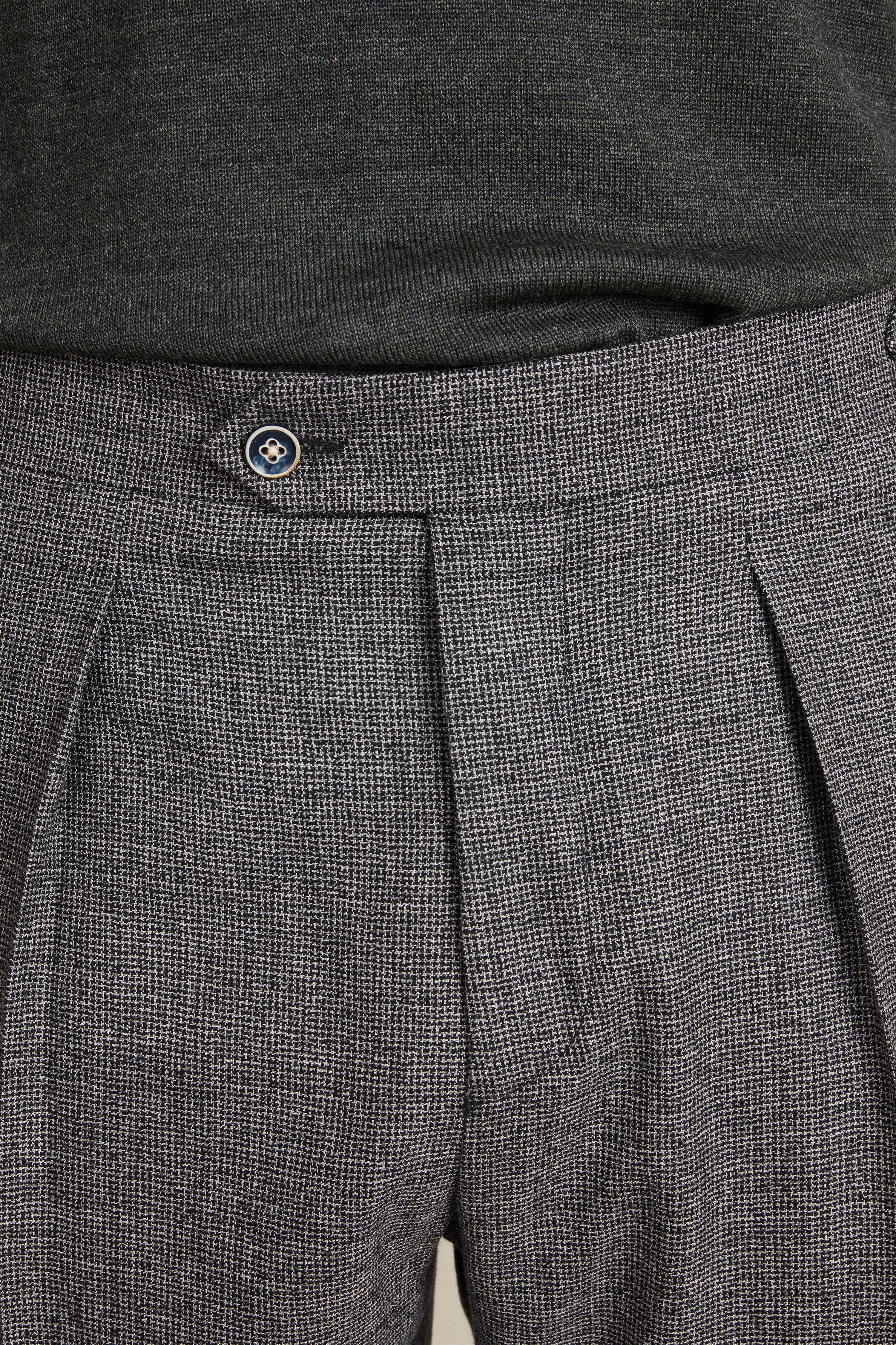 le-pantalon-flanelle-fm-lpfp-4-pantalon-laine-gris-pinces image 4