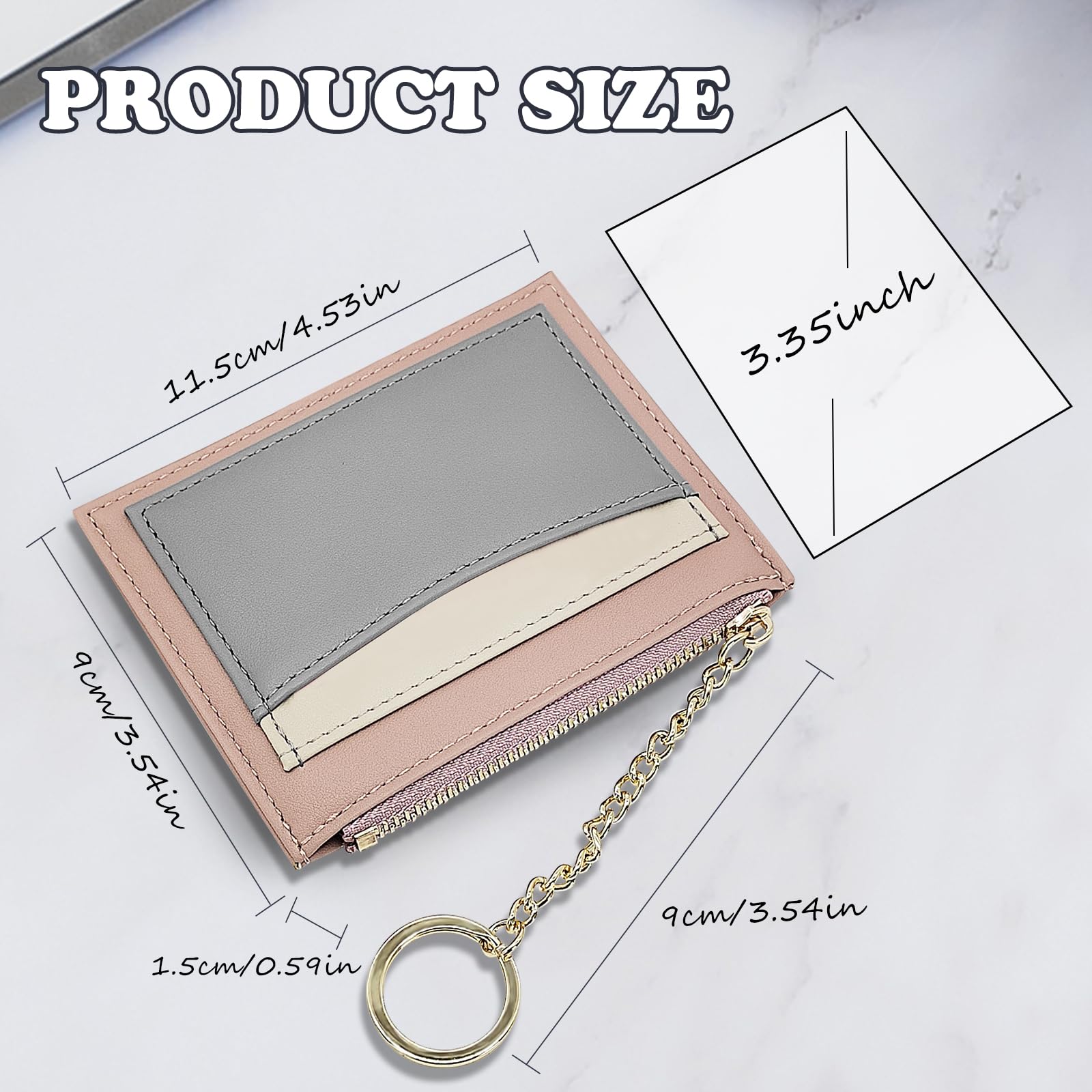 adistylinno-women-s-wallet-petit-portefeuille-femme-rose image 2