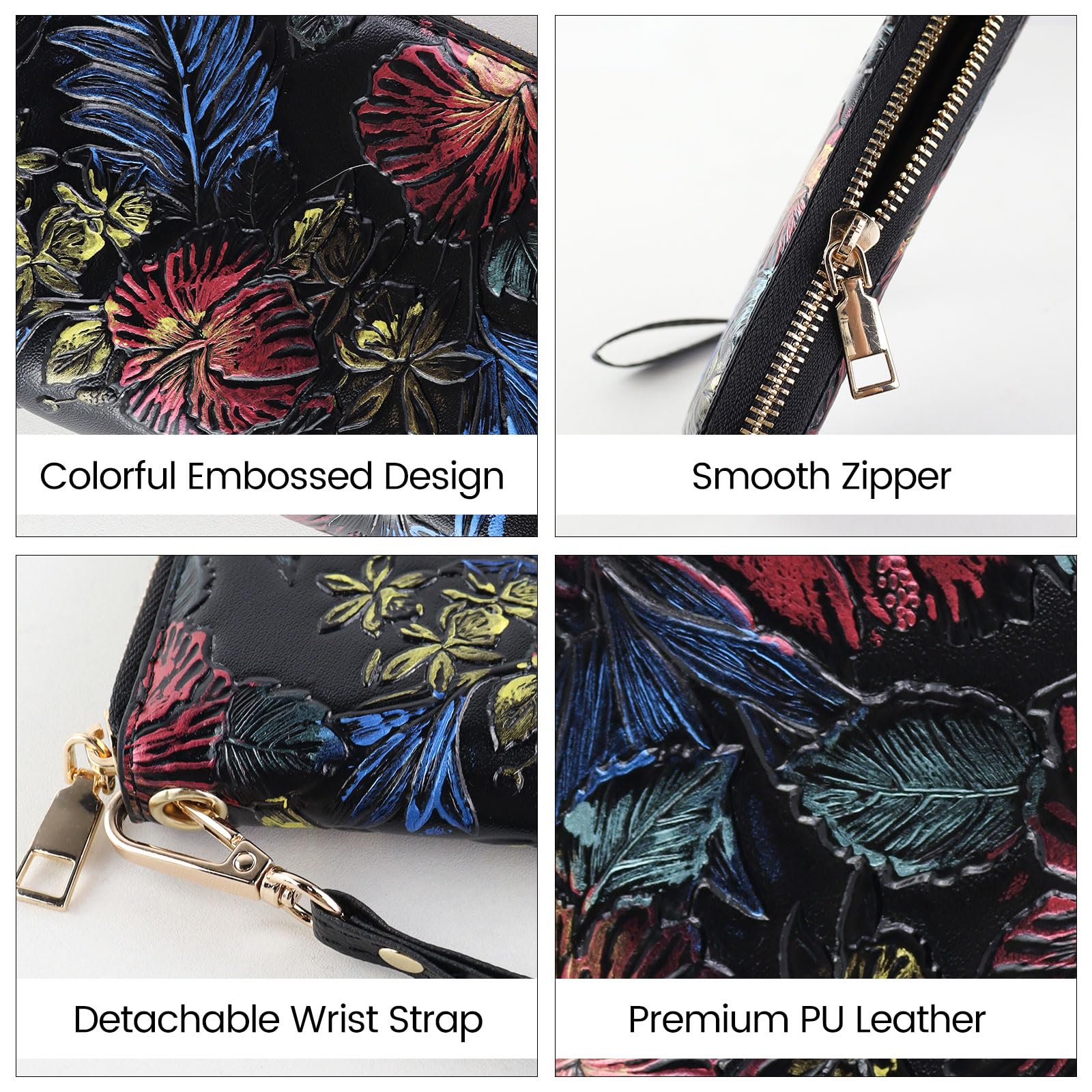 adistylinno-women-s-wallet-portefeuille-long-fleur-a-8-cartes image 2