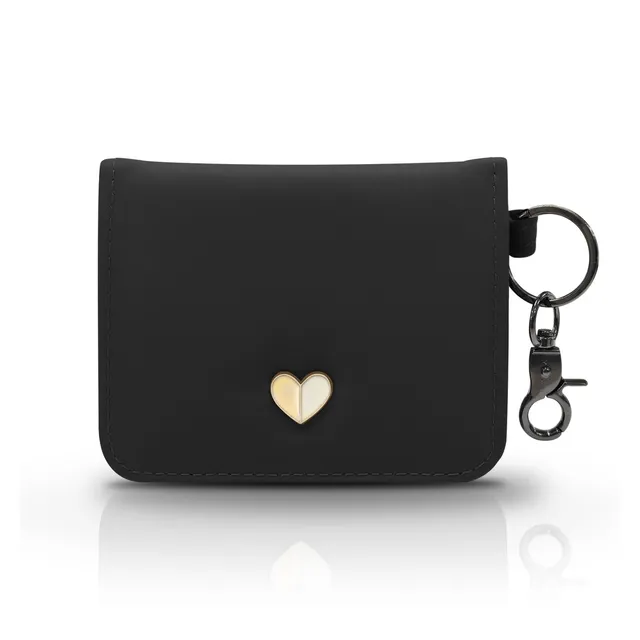 adistylinno-card-wallet-porte-cartes-femme-noir-coeur image 1