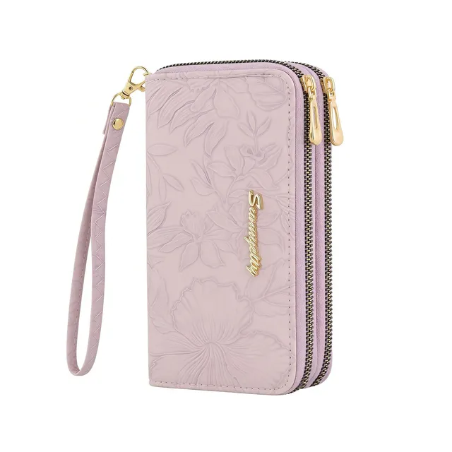adistylinno-women-s-wallet-portefeuille-femme-cuir-pu-bracelet image 1
