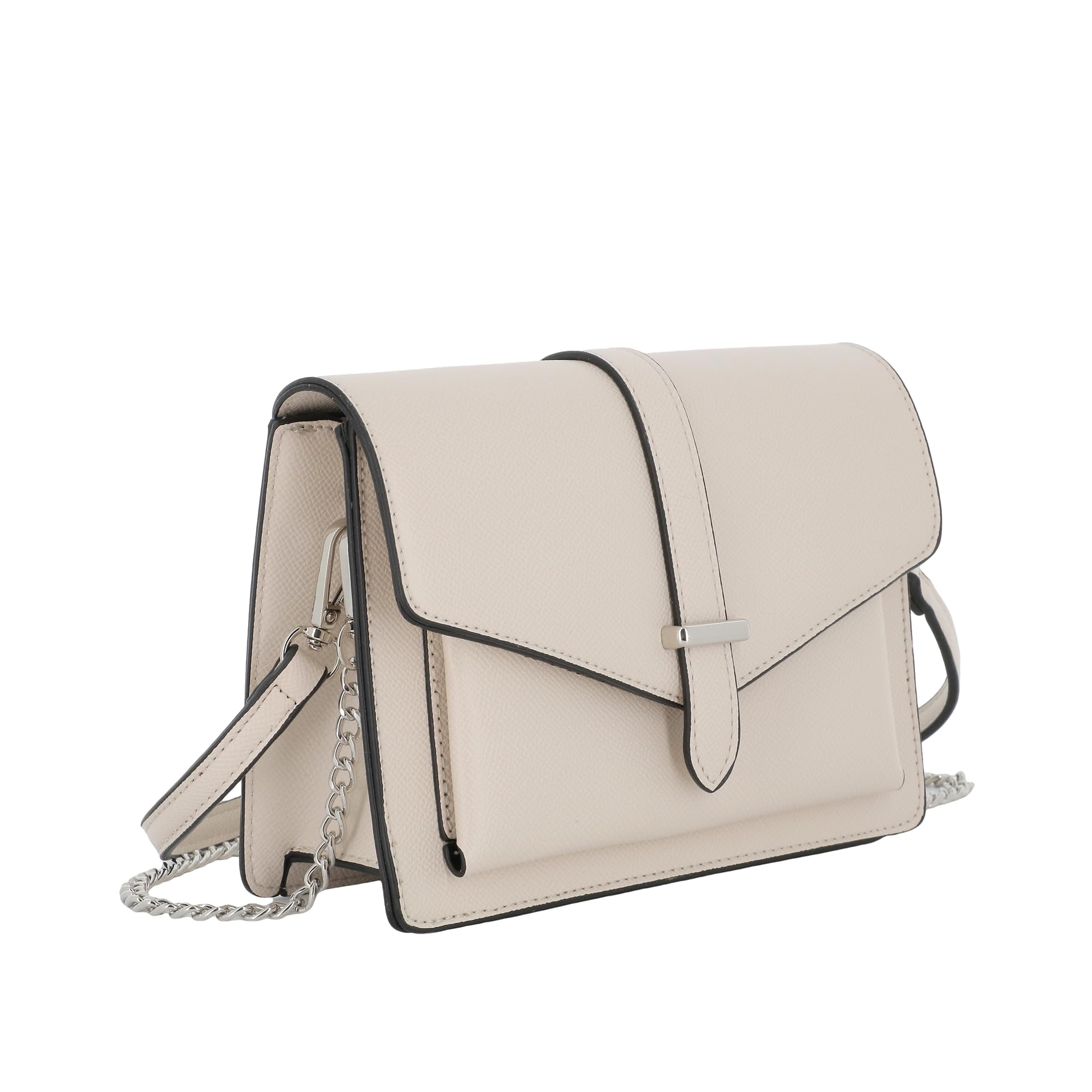 flora-co-sacs-bandouli-res-double-cha-ne-beige-sac-soir-e image 3