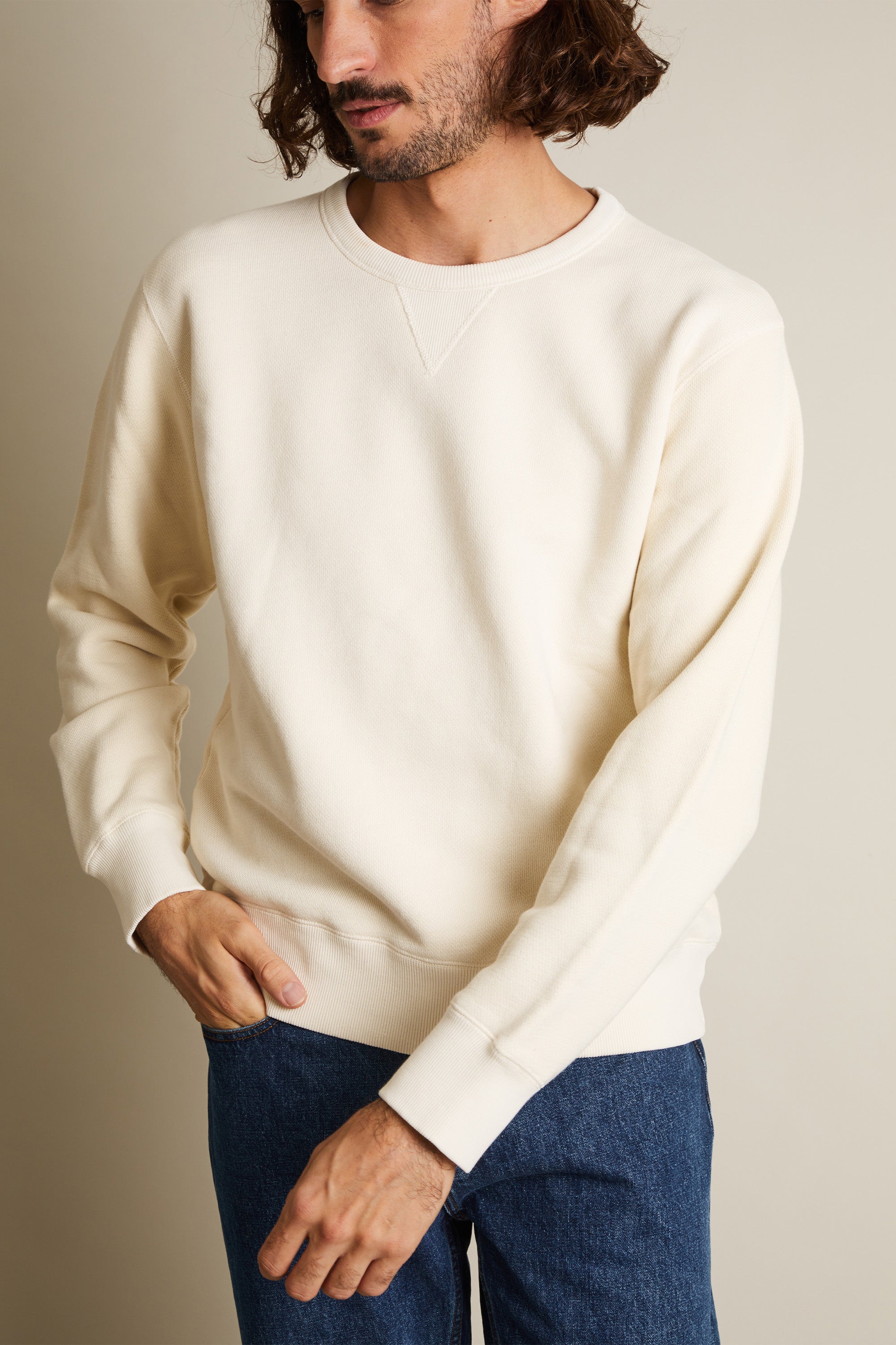 le-pantalon-sweats-homme-fm-lpsw-7-sweat-cru-coton-bio image 2