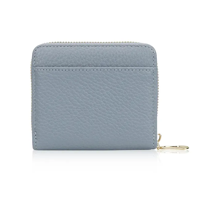 adistylinno-women-s-wallet-petit-portefeuille-bleu-zip-5-cartes image 1