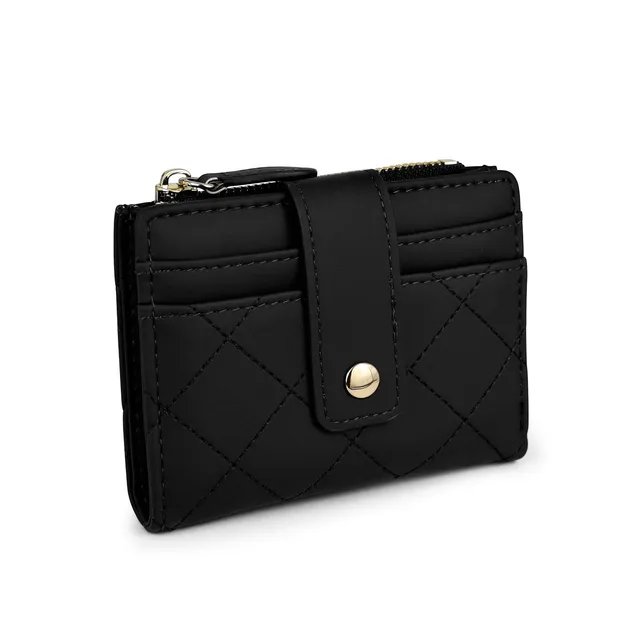 adistylinno-women-s-wallet-petit-portefeuille-femme-noir-compact image 1