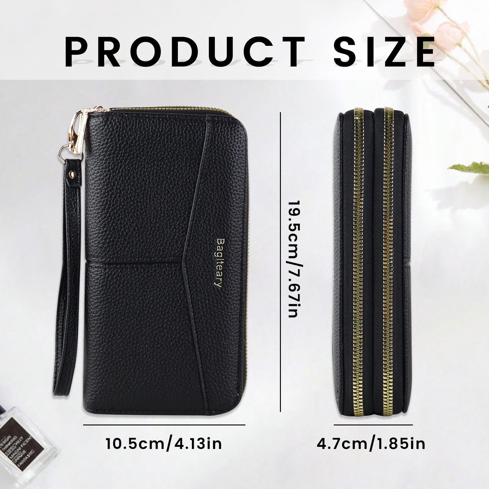 adistylinno-women-s-wallet-portefeuille-long-noir-dragonne-t-l-phone image 4