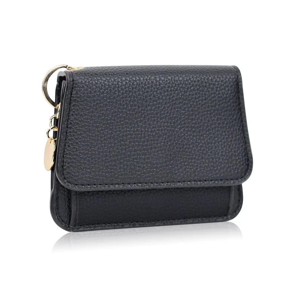 adistylinno-women-s-wallet-portefeuille-femme-noir-bouton image 1