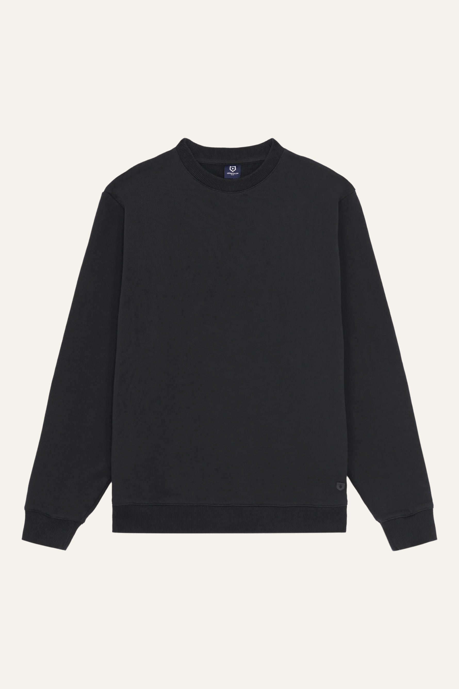le-pantalon-sweat-fm-lpsw-5-sweat-homme-noir-coton-bio image 1