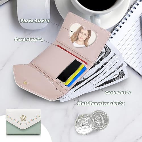 adistylinno-women-s-wallet-portefeuille-femme-vert-floral-compact image 8