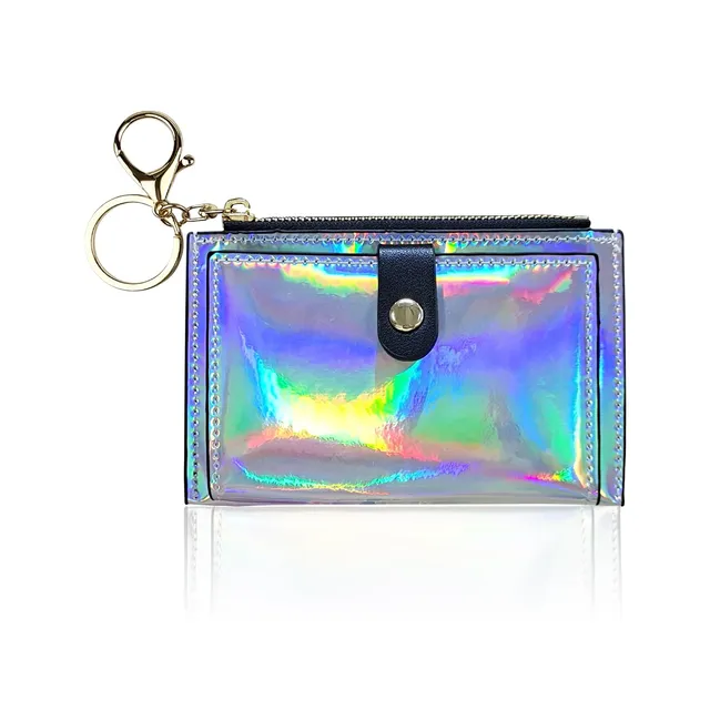 adistylinno-card-wallet-porte-cartes-argent-cuir-zipp image 1